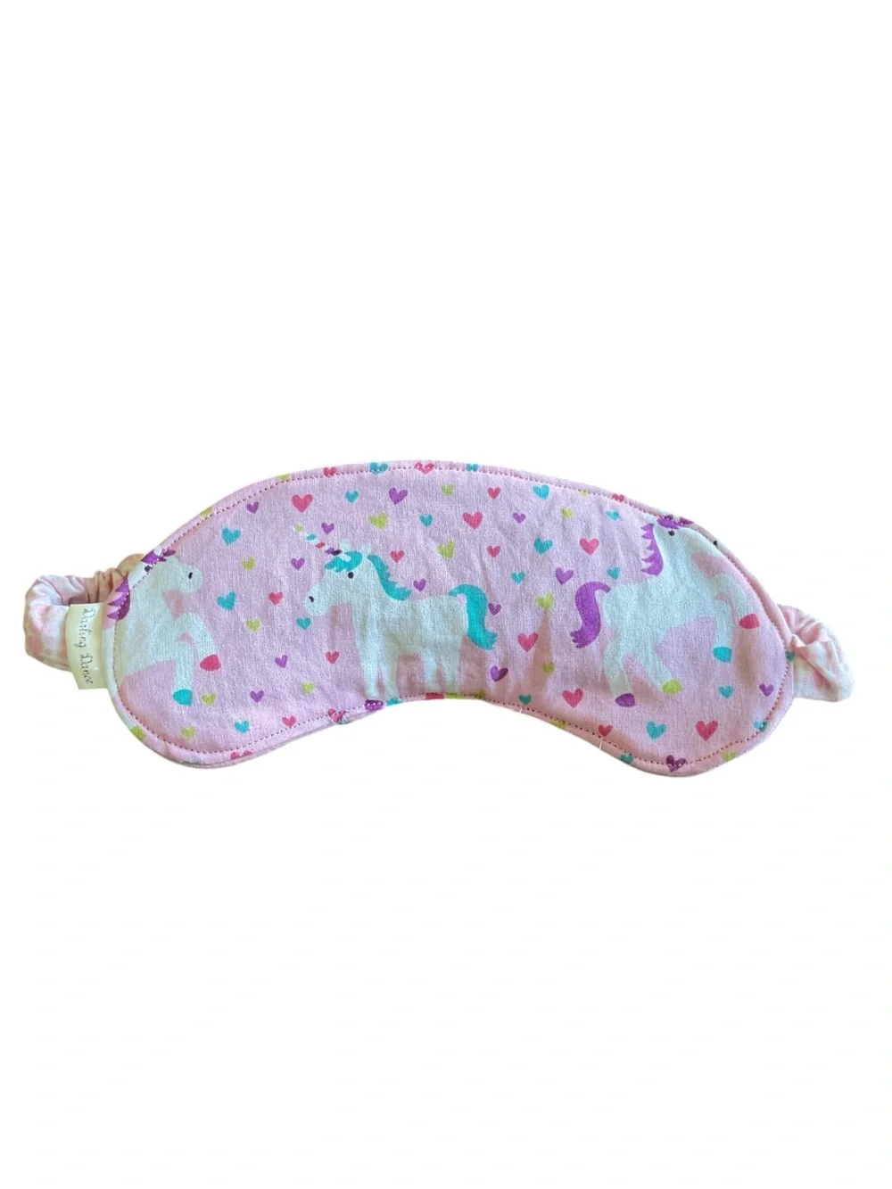 Pink Unicorn Print Kids Sleep Mask
